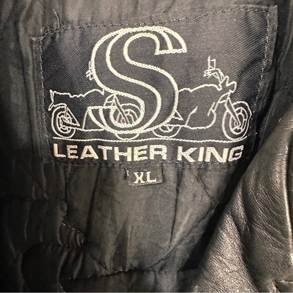 Women’s genuine leather motorcycle jacket riding biker moto Harley Davidson XL - Picture 13 of 14